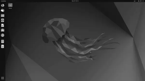 Ubuntu 22.04 LTS (Jammy Jellyfish) desktop with GNOME