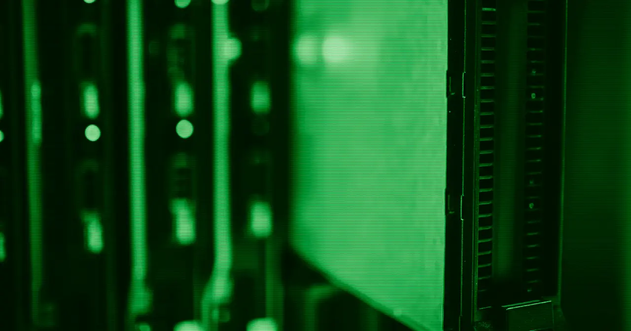 Data storage concept: disks and servers where Linux filesystems live