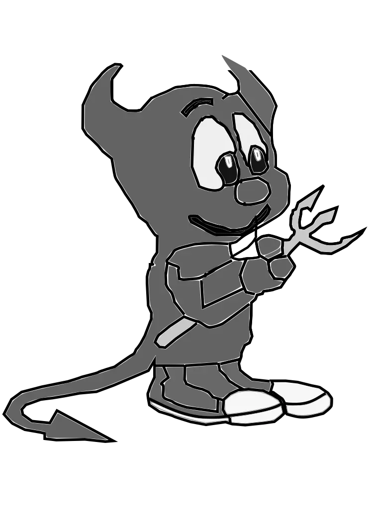 BSD Daemon, the little-devil mascot of the BSD project and FreeBSD
