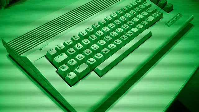 Commodore 64C home computer, the 8-bit machine that ran GEOS