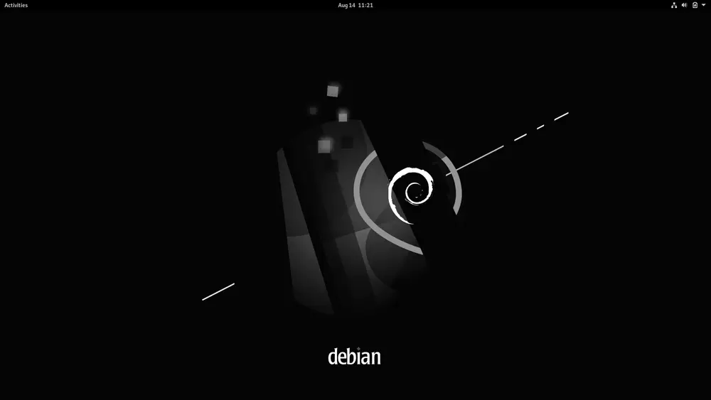 Screenshot of the GNOME desktop on Debian 11, an example of a modern Linux distribution