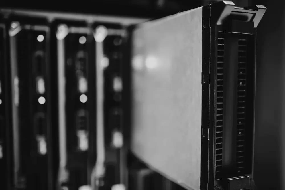 Enterprise server infrastructure connected over a network