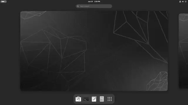Default Rocky Linux 10 desktop with GNOME 47